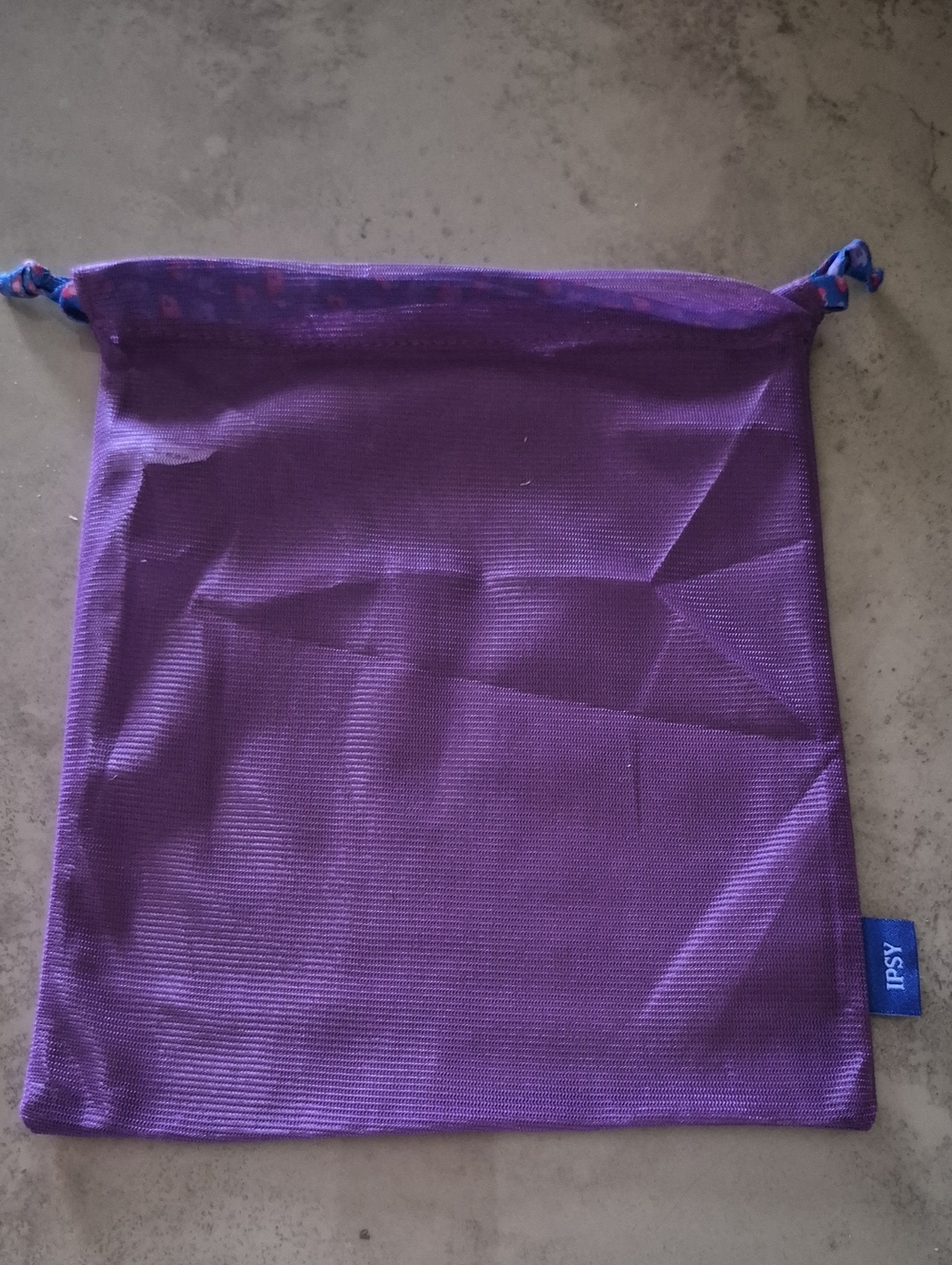 ipsy Purple Drawstring Makeup/Jewelry Pouch